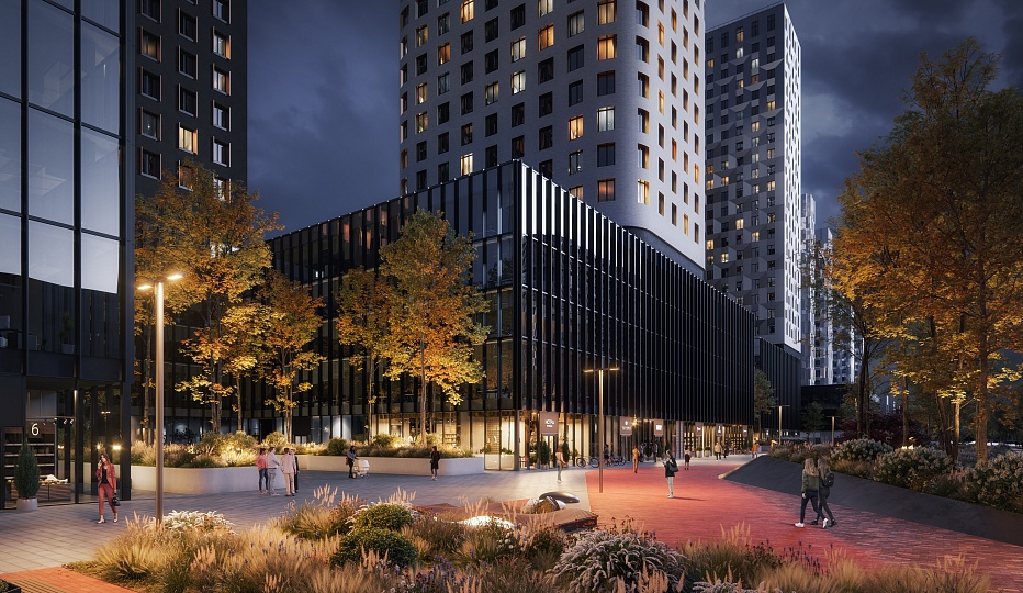 Коммерческое помещение № 30.8м² ЗИЛАРТ, Лот 18_19_27  этаж