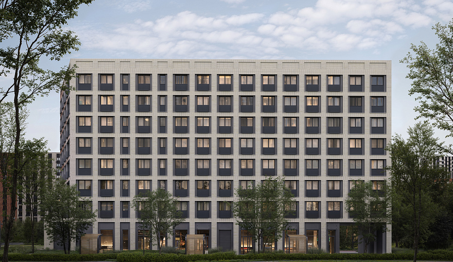 Коммерческое помещение №4 48.4м² Дмитровское небо, очередь 2, этап 2.5 1 этаж