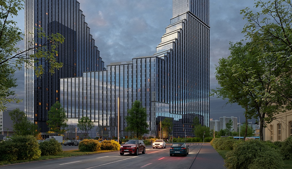 Коммерческое помещение №14 106.7м² Обручева ул, вл.30а, корпуса 1-2 1 этаж