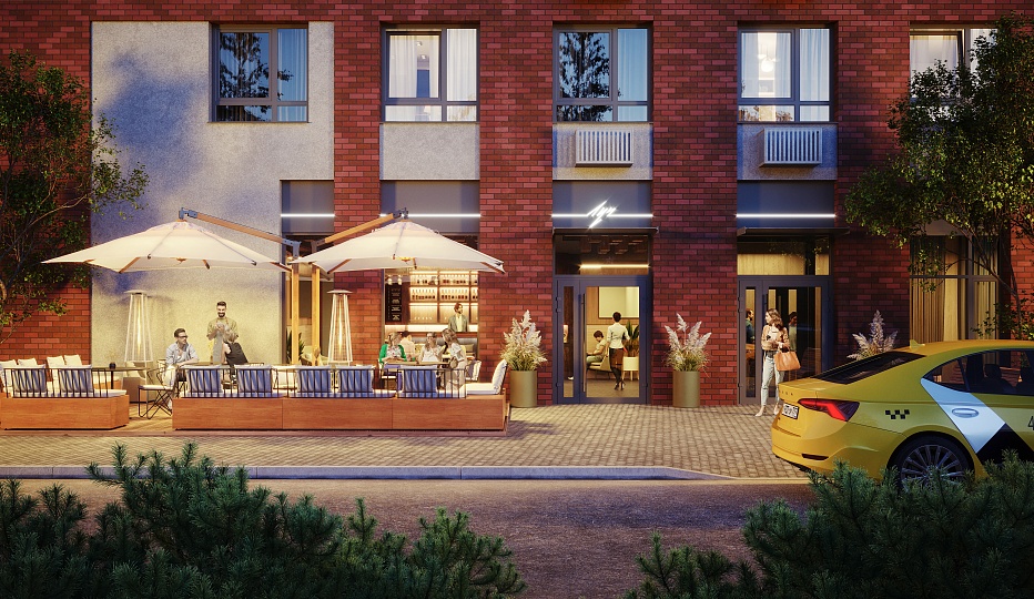 Коммерческое помещение №42 56.8м² Лучи, к.15 1 этаж