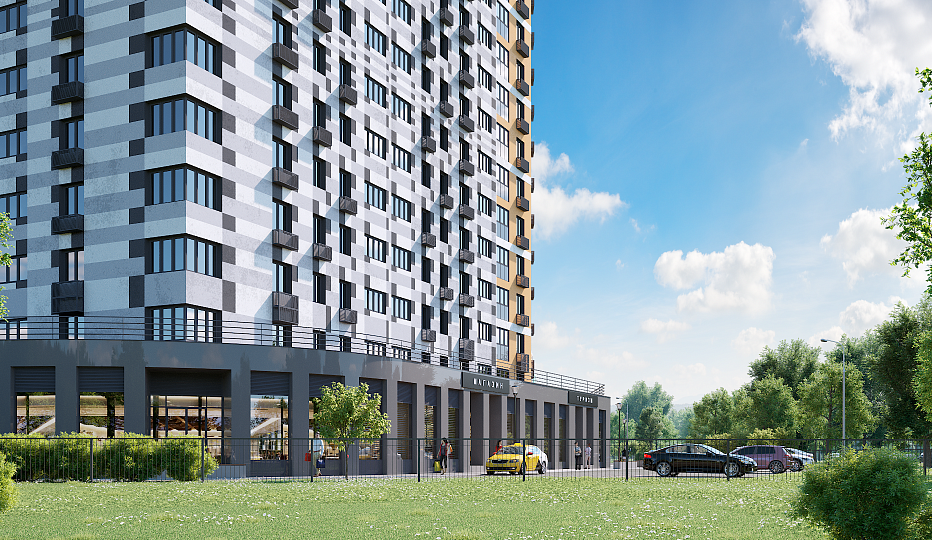 Коммерческое помещение №12 161.1м² Лучи, к.9  этаж
