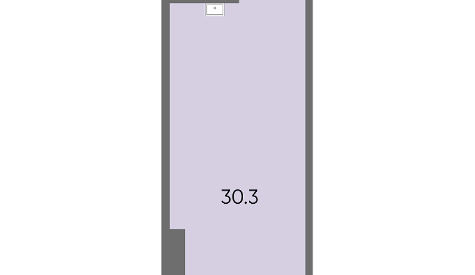 Коммерческое помещение № 33,9м² ЗИЛАРТ, Лот 18_19_27  этаж