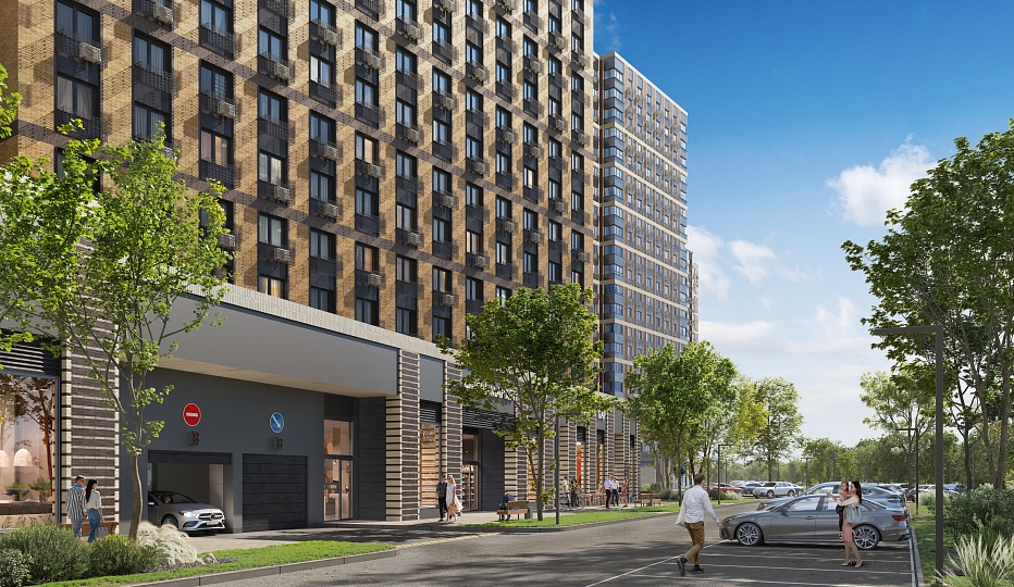 Коммерческое помещение №2 128.5м² Парксайд, очередь 1 1 этаж