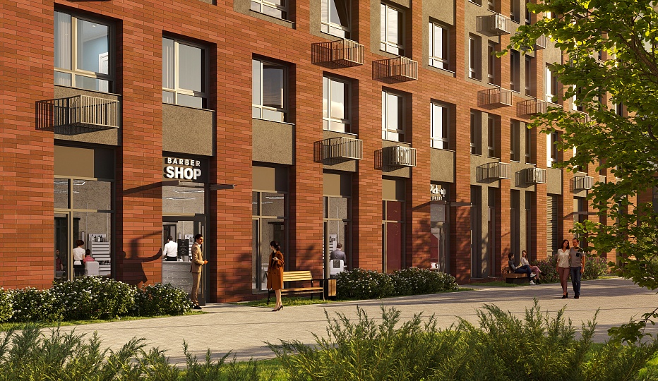 Коммерческое помещение №65 49.4м² Лучи, к.15 1 этаж