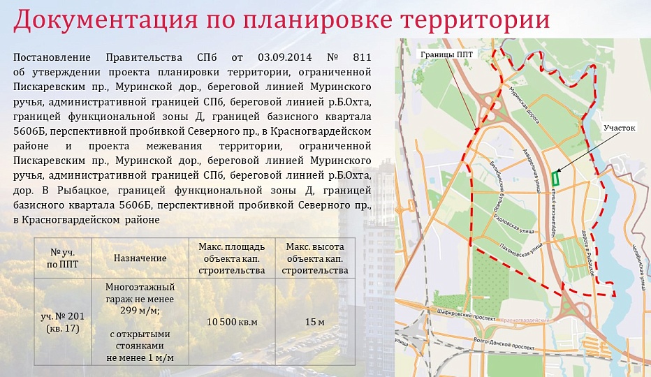 Земельный участок площадью 0,43 га - ЖК "Цветной город"